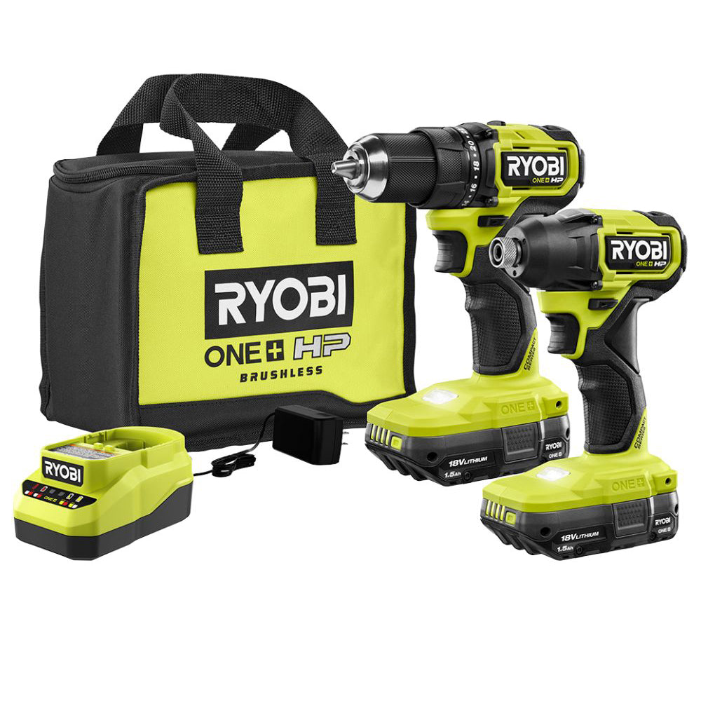 18V ONE+ HP COMPACT BRUSHLESS 2-TOOL COMBO KIT – RYOBI Tools Canada
