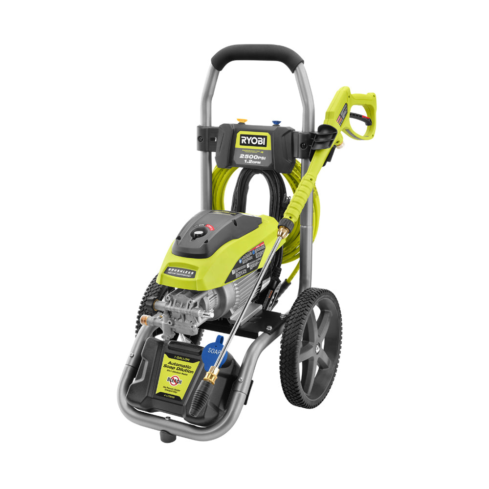 2500 PSI 1.2 GPM BRUSHLESS ELECTRIC PRESSURE WASHER – RYOBI Tools