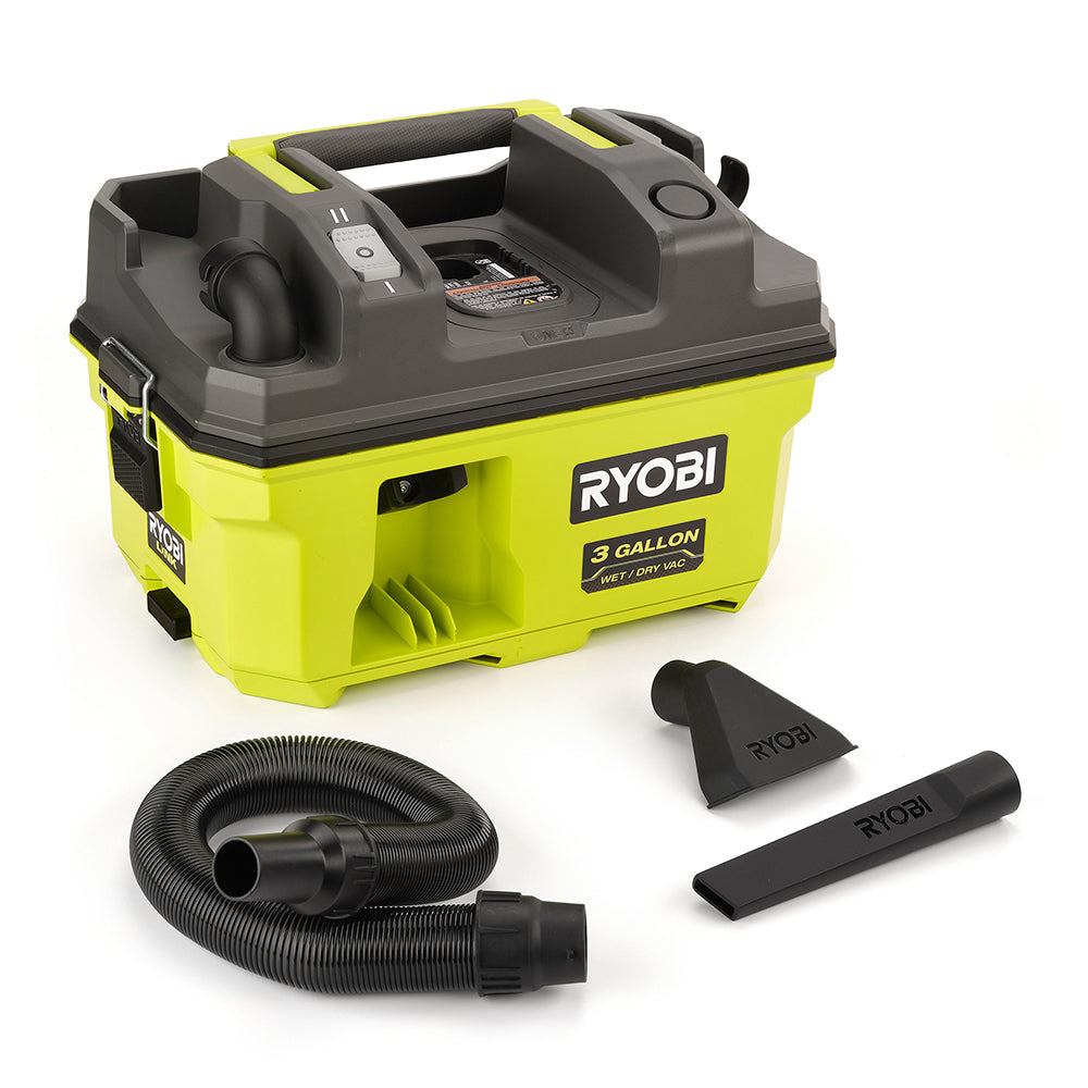 18V ONE+ LINK™ 3 GALLON WET/DRY VACUUM – RYOBI Tools Canada