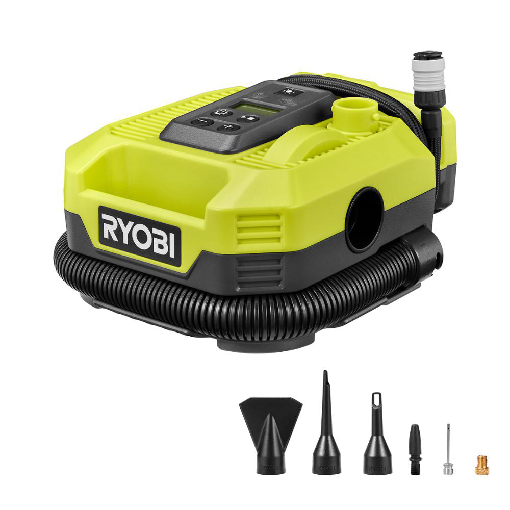 18V ONE+ DUAL FUNCTION DIGITAL INFLATOR/DEFLATOR – RYOBI Tools Canada