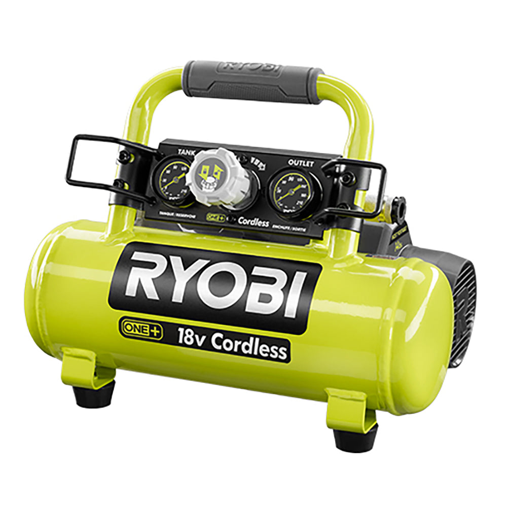 リョービのエア－コンプレッサ 18V ONE+™ 1 Gallon air compressor – RYOBI Tools Canada