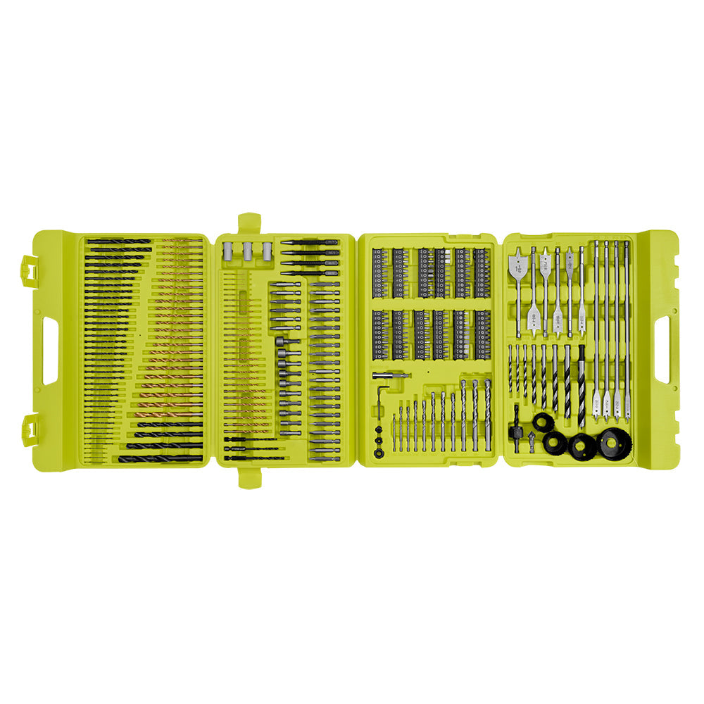 Multi-Material Drill and Drive Kit (300-Piece) with Case – RYOBI
