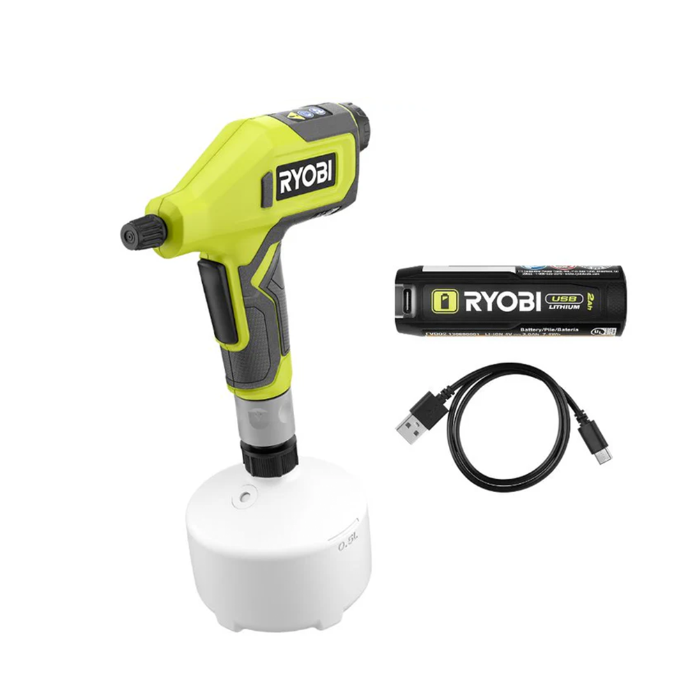 USB LITHIUM COMPACT CHEMICAL SPRAYER KIT – RYOBI Tools Canada