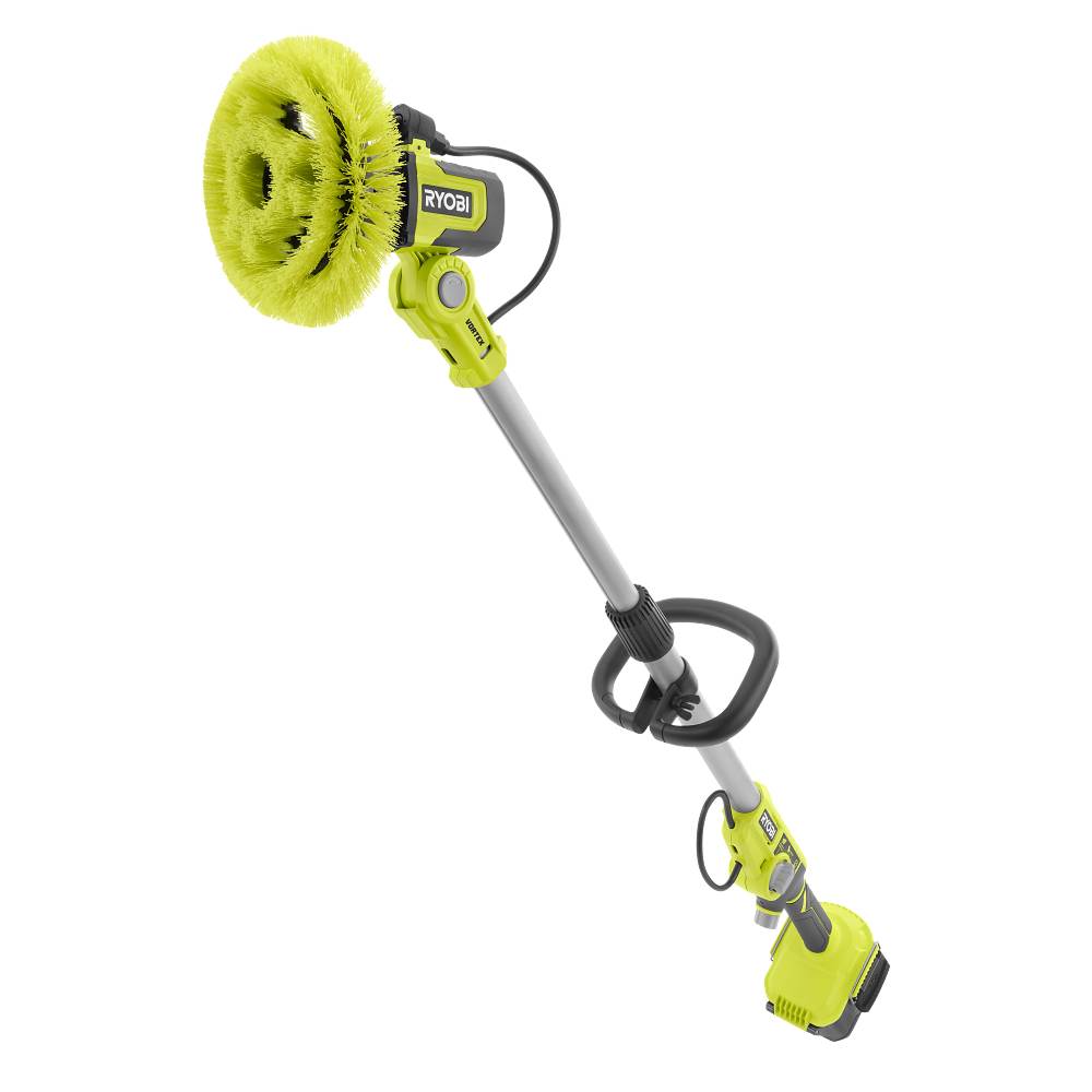 18V ONE+ VORTEX SOAP DISPENSING TELESCOPING SCRUBBER – RYOBI Tools