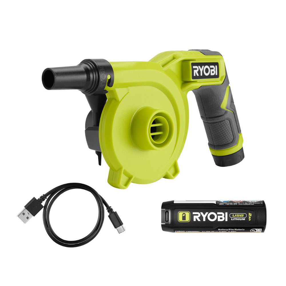 USB LITHIUM HIGH VOLUME INFLATOR KIT – RYOBI Tools Canada