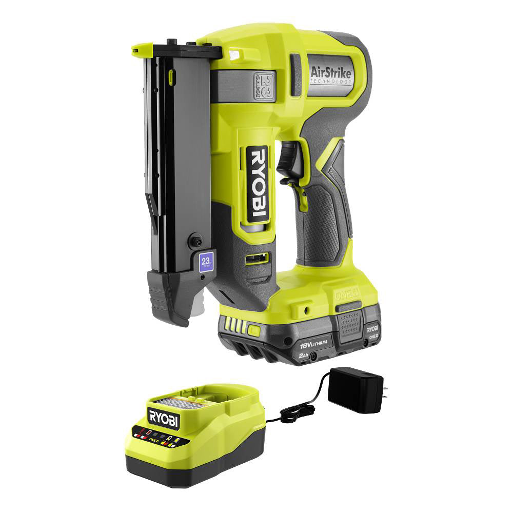 RYOBI 工具 18V ONE+ AIRSTRIKE 23GA PIN NAILER KIT – RYOBI Tools Canada