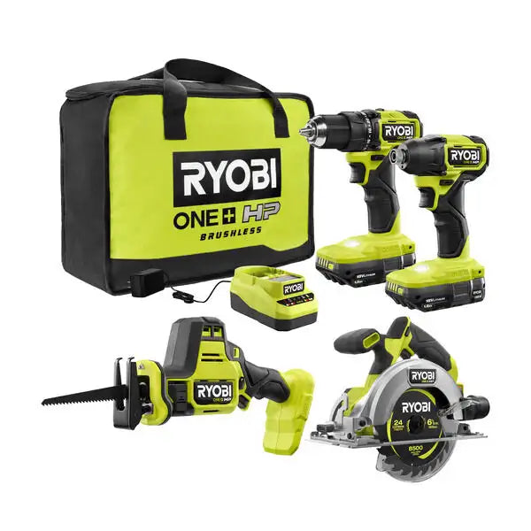 ONE+ HP BL Compact 4-Tool Combo Kit (CANADA)