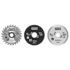 Jeu de lames de rechange pour scie multi-matériaux 3-3/8" (3 pièces)