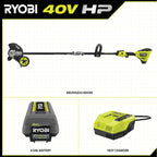 40V HP BRUSHLESS 8" STICK EDGER KIT Image 2