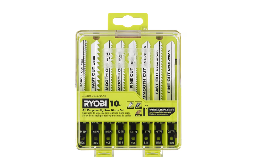 10pc Jig Saw Blade Set