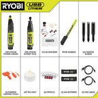 USB LITHIUM 2-TOOL COMBO KIT WITH PUMPKIN CARVING TOOLS Image 3