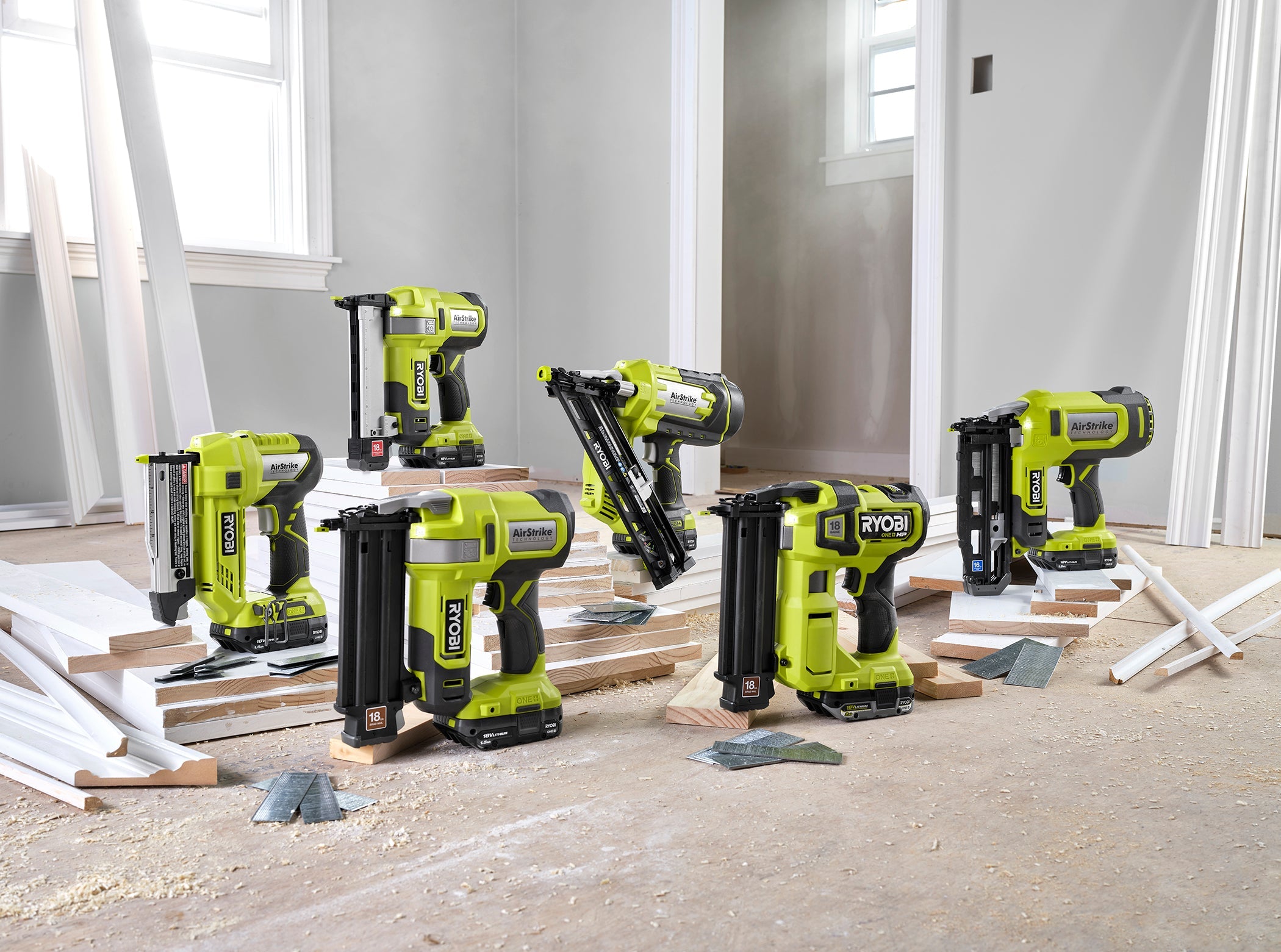 18V ONE+ HP BRUSHLESS AIRSTRIKE 18GA BRAD NAILER Image 13
