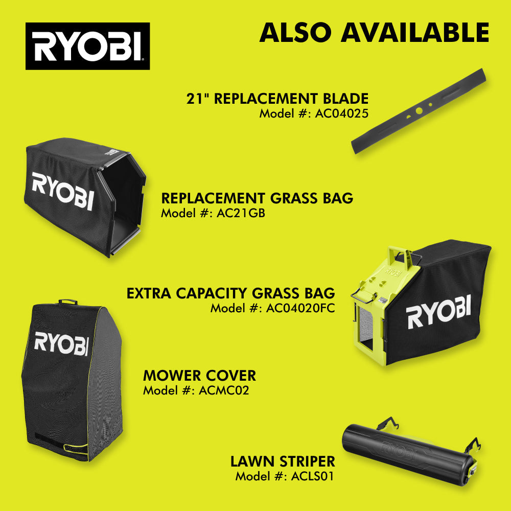 Kit de tondeuse autotractée sans balais 40 V HP 21 pouces