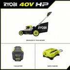 40V HP BRUSHLESS 21" MULTI-BLADE PUSH MOWER KIT Image 3