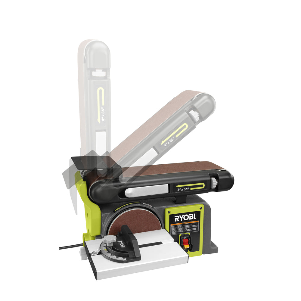 4" x 36" Belt /Disc Sander Image 2