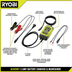 6V/12V 2 AMP BATTERY CHARGER & MAINTAINER Image 3