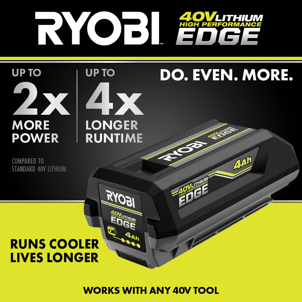 40V 4Ah LITHIUM HIGH PERFORMANCE EDGE BATTERY – RYOBI Tools Canada