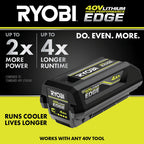 40V 4Ah LITHIUM HIGH PERFORMANCE EDGE BATTERY Image 2