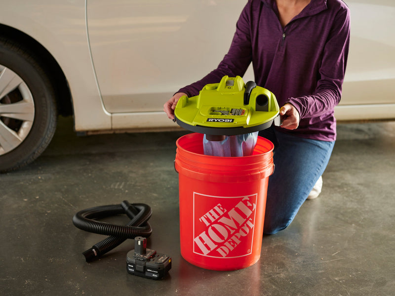 Industry’s Most Powerful Bucket Top Wet/Dry Vacuum