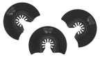 3 PC. Wood/Drywall Flush Cut Blade Set image