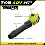 40V HP BRUSHLESS 650 CFM BLOWER KIT Image 4
