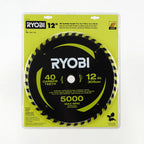 12" 40 CARBIDE TEETH THIN KERF MITER SAW BLADE