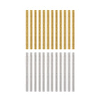 24 PC. MINI GLITTER GLUE STICKS