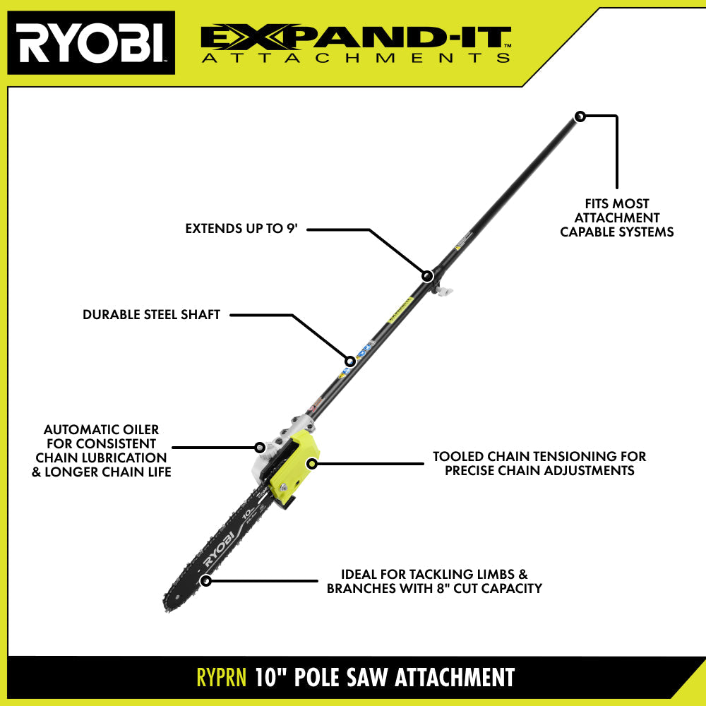 ACCESSOIRE DE SCIE SUR PERCHE EXPAND-IT 10"