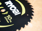 10" 40 CARBIDE TEETH THIN KERF MITER SAW BLADE Image 6