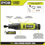 USB LITHIUM 2-TOOL COMBO KIT WITH PUMPKIN CARVING TOOLS Image 4