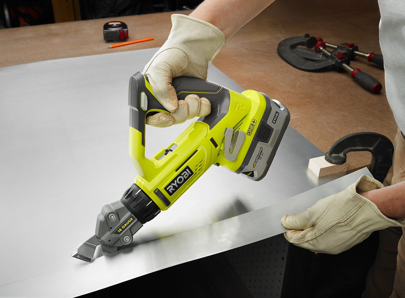 希少‼️RYOBI 磯濤18 18V ONE+ 18-GAUGE OFFSET SHEAR – RYOBI Tools Canada