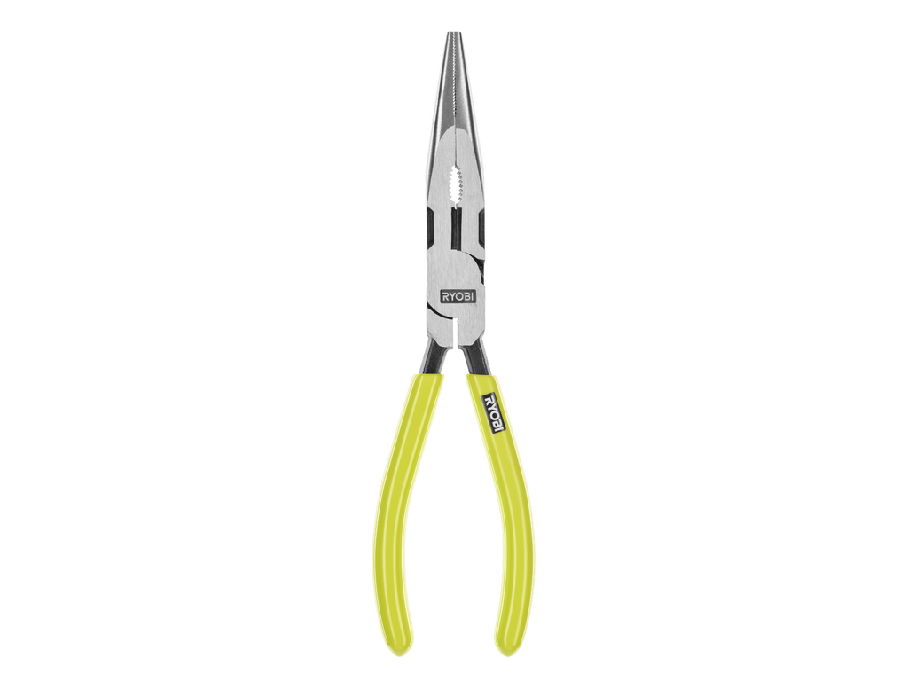 8" HIGH LEVERAGE LONG NOSE PLIER image