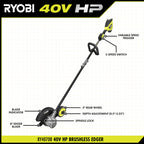 40V HP Brushless Edger Kit
