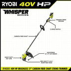 40V HP Brushless 17” String Trimmer Kit