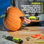USB LITHIUM 2-TOOL COMBO KIT WITH PUMPKIN CARVING TOOLS Image 6