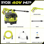 40V HP BRUSHLESS 1200 PSI 1.0 GPM PRESSURE WASHER Image 3