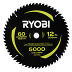 12" 60 CARBIDE TEETH THIN KERF MITER SAW BLADE