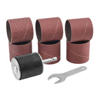 Ensemble de 8 accessoires de perçage pour ponceuse à tambour de 1-1/2 po