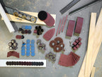 7 PC. 5" RANDOM ORBIT SANDER SAND PAPER Image 2