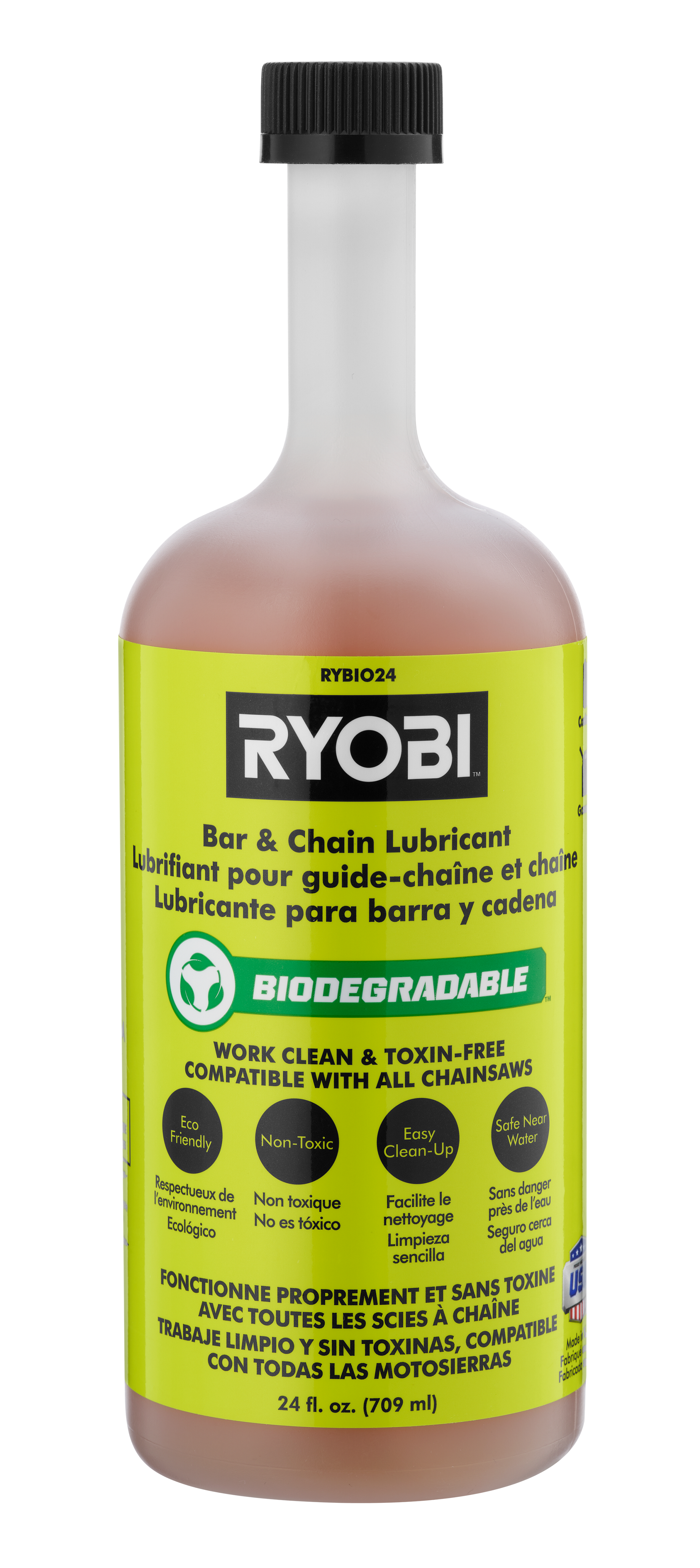 24 OZ. BIODEGRADABLE BAR AND CHAIN OIL image