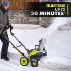 40V HP BRUSHLESS 18" SNOW BLOWER KIT Image 3