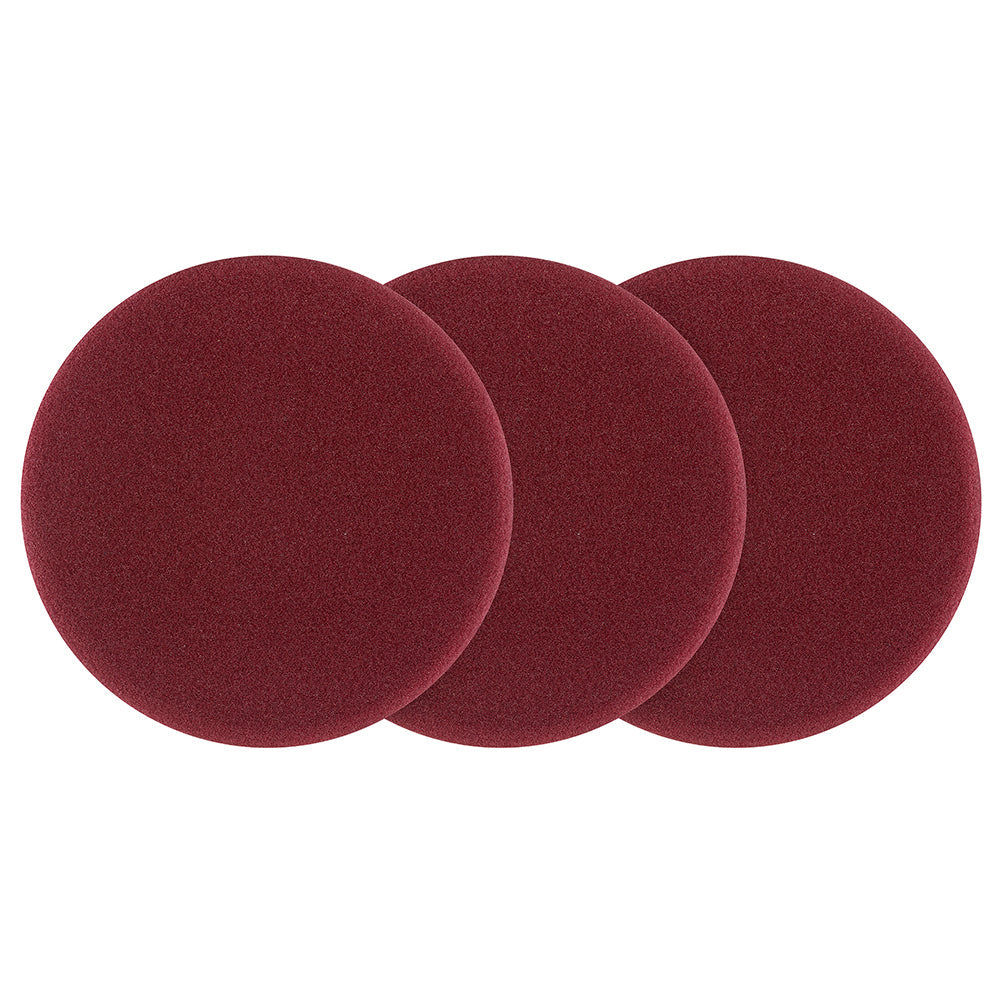 Ensemble de 3 disques de polissage en mousse double action de 12,7 cm (5 po)
