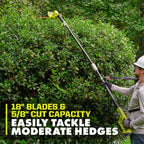 18V ONE+ 18" POLE HEDGE TRIMMER KIT Image 3