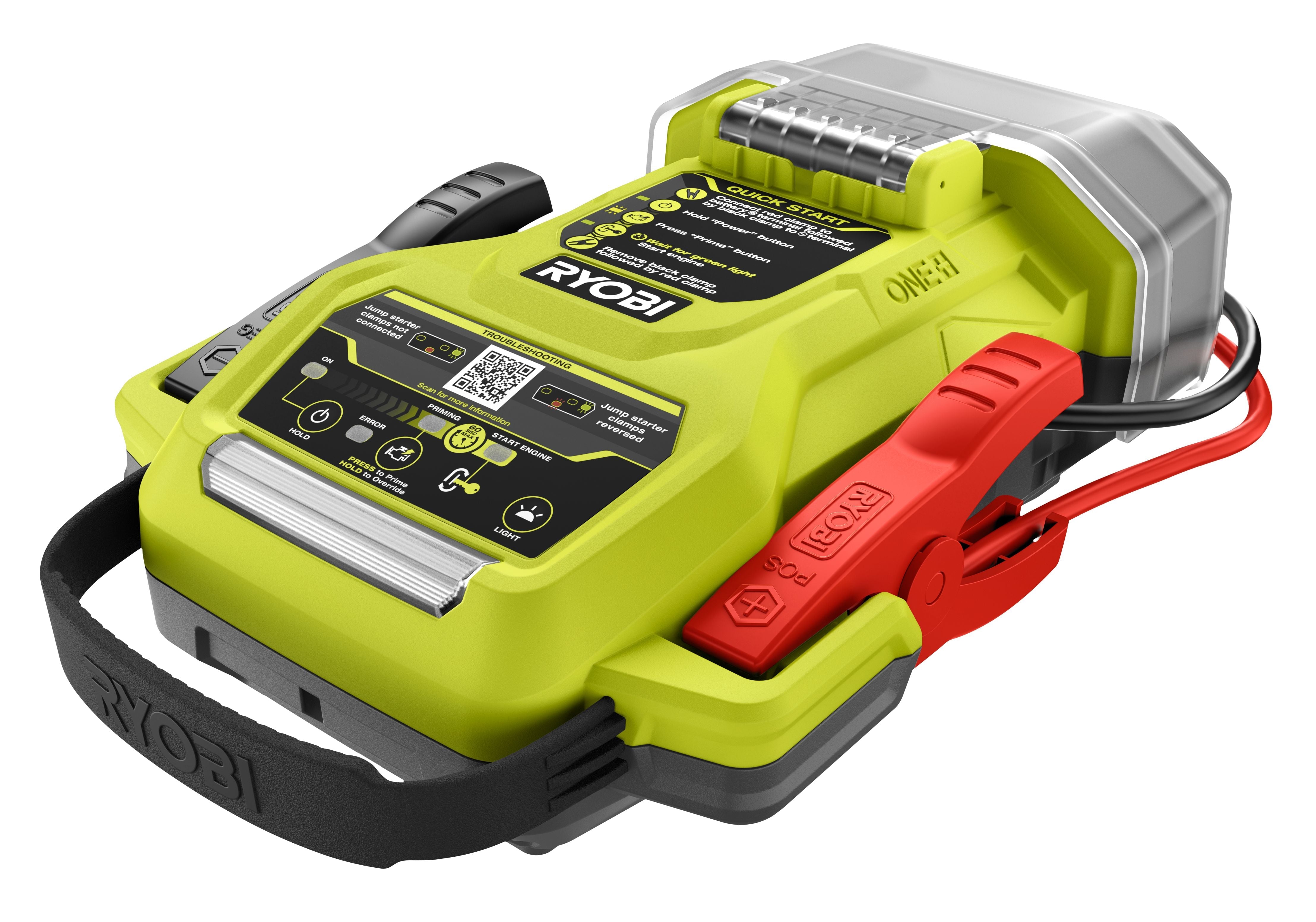 18V ONE+ JUMP STARTER – RYOBI Tools Canada