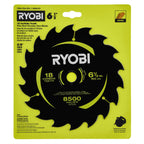6-1/2" 18 CARBIDE TEETH THIN KERF CIRCULAR SAW BLADE Image 3