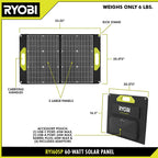 60-WATT FOLDABLE SOLAR PANEL Image 2