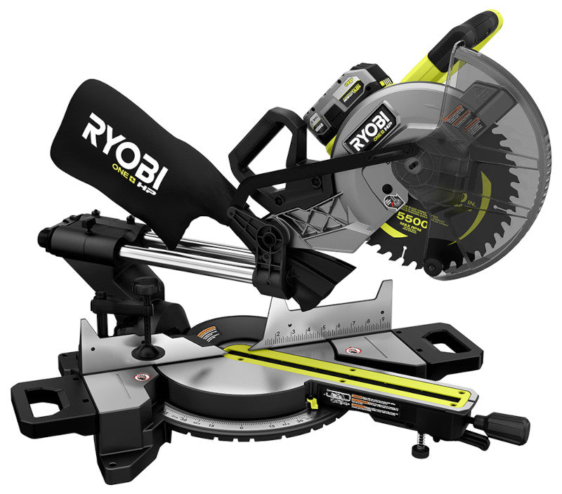 18V ONE+ HP BRUSHLESS 10" SLIDING COMPOUND MITER SAW KIT Image 8