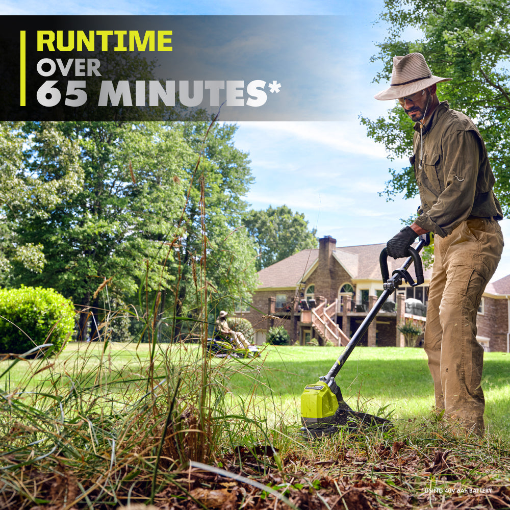 40V HP Brushless 17” String Trimmer Kit