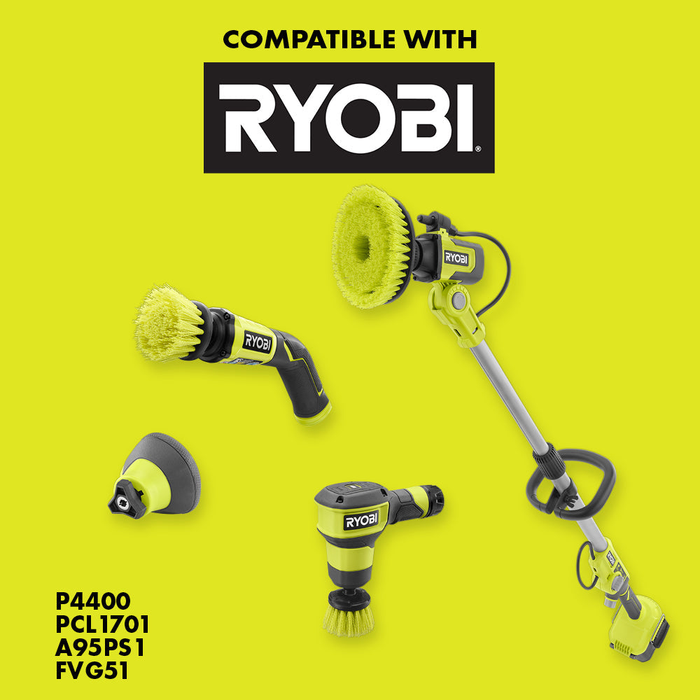 11 PC. SCRUBBER ACCESSORY KIT – RYOBI Tools Canada