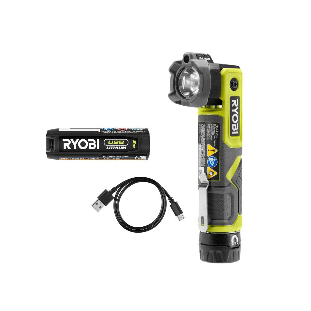 USB LITHIUM LED Pivoting Laser Kit – RYOBI Tools Canada
